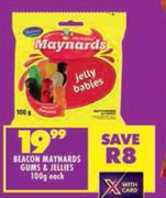 Beacon Maynards Gums & Jellies-100g Each