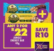 Jungle Energy Bar-For 2 x 40g