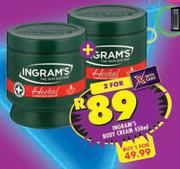 Ingram's Body Cream-450ml Each