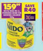 Nestle Nido No 3+ Powered Drink For Growing Chidren-900g