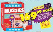 Huggies Dry Comfort Jumbo Pack/Huggies Gold Value Pack Disposable Nappies/Pants-For 2