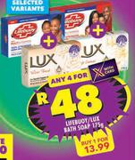 Lifebuoy/Lux Bath Soap-175g Each
