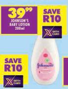 Johnson's Baby Lotion-200ml