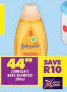 Johnson's Baby Shampoo-200ml