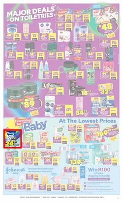 Shoprite KwaZulu-Natal : Major League Birthday Savings (21 July - 10 August 2025), page 7