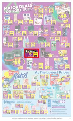 Shoprite KwaZulu-Natal : Major League Birthday Savings (21 July - 10 August 2025), page 7