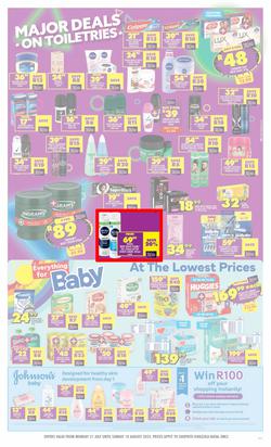 Shoprite KwaZulu-Natal : Major League Birthday Savings (21 July - 10 August 2025), page 7