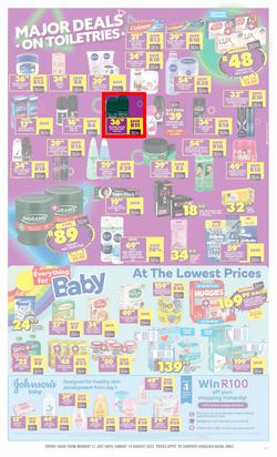 Shoprite KwaZulu-Natal : Major League Birthday Savings (21 July - 10 August 2025), page 7