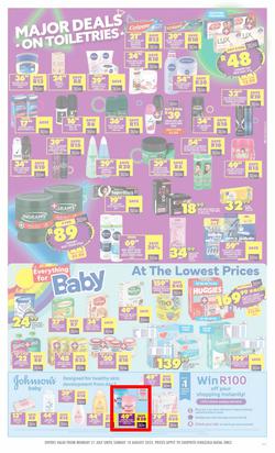 Shoprite KwaZulu-Natal : Major League Birthday Savings (21 July - 10 August 2025), page 7