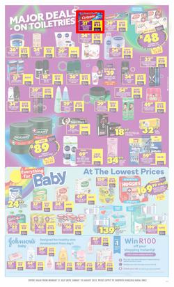 Shoprite KwaZulu-Natal : Major League Birthday Savings (21 July - 10 August 2025), page 7
