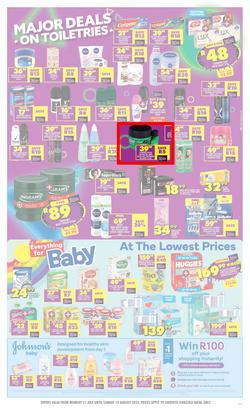 Shoprite KwaZulu-Natal : Major League Birthday Savings (21 July - 10 August 2025), page 7