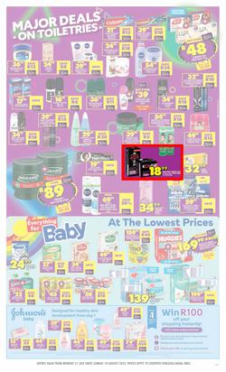 Shoprite KwaZulu-Natal : Major League Birthday Savings (21 July - 10 August 2025), page 7