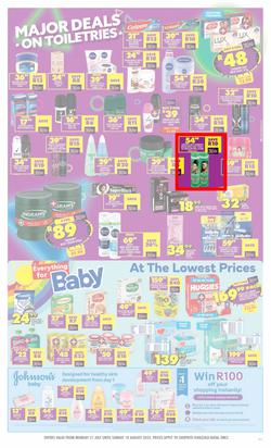 Shoprite KwaZulu-Natal : Major League Birthday Savings (21 July - 10 August 2025), page 7