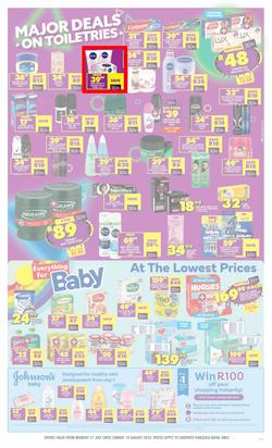 Shoprite KwaZulu-Natal : Major League Birthday Savings (21 July - 10 August 2025), page 7