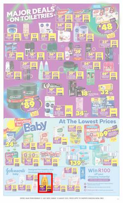 Shoprite KwaZulu-Natal : Major League Birthday Savings (21 July - 10 August 2025), page 7
