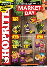 Shoprite KwaZulu-Natal : Wednesday Is Market Day (1 November 2023 Only)