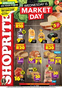 Shoprite KwaZulu-Natal : Wednesday Is Market Day (3 July 2024 Only)