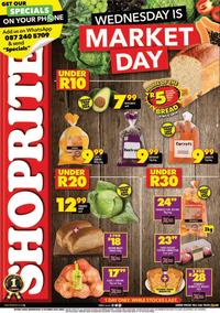 Shoprite KwaZulu-Natal : Wednesday Is Market Day (4 October 2023 Only)