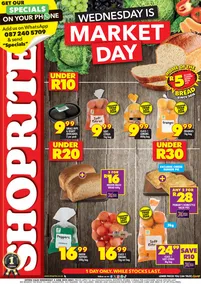 Shoprite KwaZulu-Natal : Wednesday Is Market Day (5 June 2024 Only)