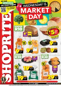 Shoprite KwaZulu-Natal : Wednesday Is Market Day (06 August 2025 Only)
