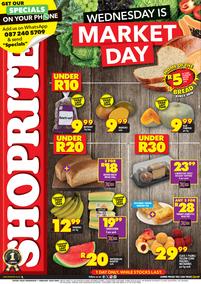 Shoprite KwaZulu-Natal : Wednesday Is Market Day (7 February 2024 Only)