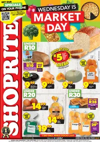 Shoprite KwaZulu-Natal : Wednesday Is Market Day (07 May 2025 Only)