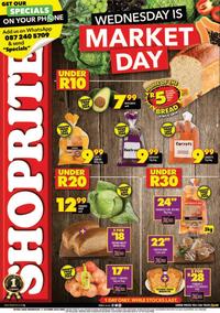 Shoprite KwaZulu-Natal : Wednesday Is Market Day (11 October 2023 Only)