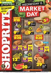 Shoprite KwaZulu-Natal : Wednesday Is Market Day (14 February 2024 Only)