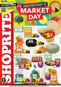 Shoprite KwaZulu-Natal : Wednesday Is Market Day (16 July 2025 Only)