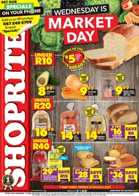Shoprite KwaZulu-Natal : Wednesday Is Market Day (17 April 2024 Only)