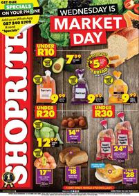 Shoprite KwaZulu-Natal : Wednesday Is Market Day (18 October 2023 Only)