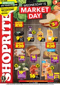 Shoprite KwaZulu-Natal : Wednesday Is Market Day (19 June 2024 Only)
