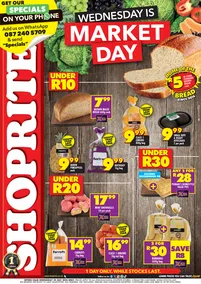 Shoprite KwaZulu-Natal : Wednesday Is Market Day (24 July 2024 Only)
