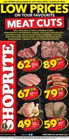 Shoprite KwaZulu-Natal : Low Prices On Your Favourite Meat Cuts (25 July - 14 August 2022)