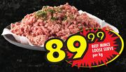 Beef Mince Loose Serve-Per Kg