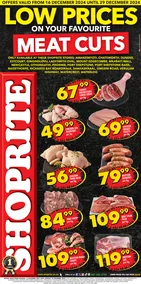 Shoprite KwaZulu-Natal : Low Prices On Your Favourite Meat Cuts (16 December - 29 December 2024)