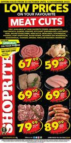 Shoprite KwaZulu-Natal : Low Prices On Your Favourite Meat Cuts! (23 October - 12 November 2023)
