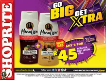 Shoprite KwaZulu-Natal : Monalisa Body Lotion Savings (23 June - 06 July 2025)
