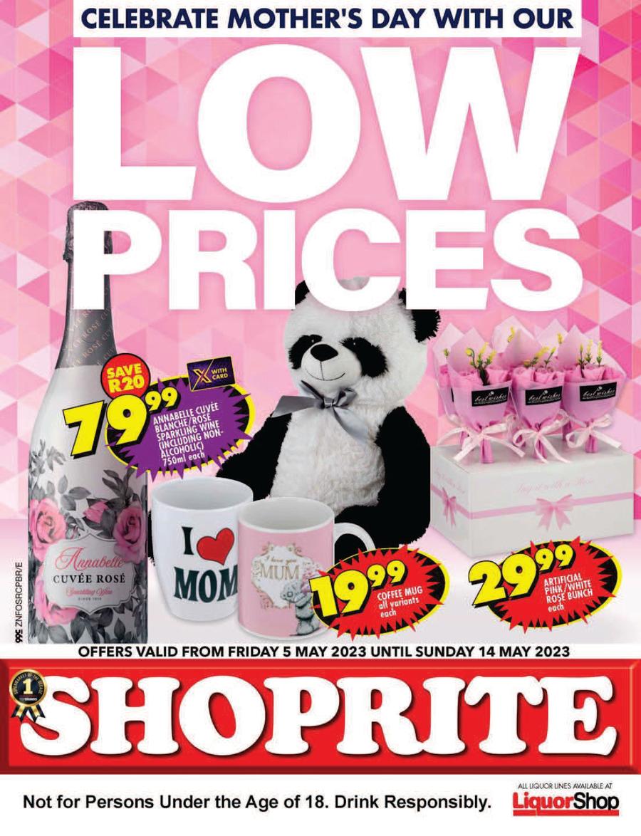 Shoprite KwaZuluNatal Celebrate Mother's Day (5 May 14 May 2023