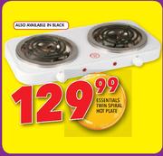 Essentials Twin Spiral Hot Plate