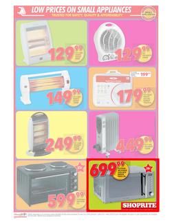 Shoprite KZN : Small Appliance (25 May - 07 Jun 2015), page 3