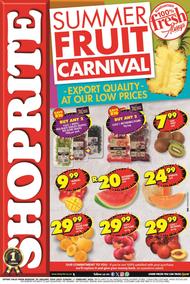 Shoprite KwaZulu-Natal : Summer Fruit Carnival (29 January - 11 February 2024)