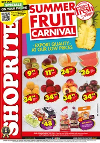 Shoprite KwaZulu-Natal : Summer Fruit Carnival (26 January - 08 February 2026)
