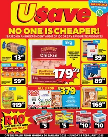 Usave KwaZulu-Natal : No One Is Cheaper (20 January - 09 February 2025)