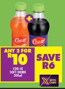 Coo-ee Soft Drink-For 2 x 300ml