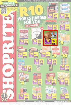 Shoprite KwaZulu-Natal : Xtra Savings (07 July - 20 July 2025), page 1