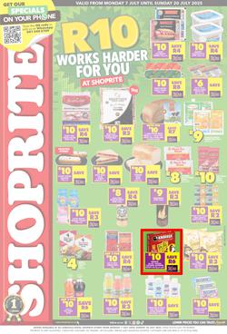 Shoprite KwaZulu-Natal : Xtra Savings (07 July - 20 July 2025), page 1