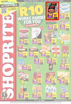 Shoprite KwaZulu-Natal : Xtra Savings (07 July - 20 July 2025), page 1