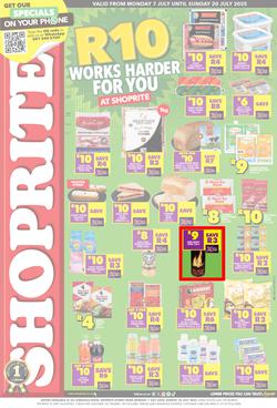 Shoprite KwaZulu-Natal : Xtra Savings (07 July - 20 July 2025), page 1