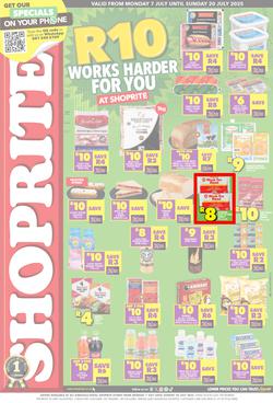Shoprite KwaZulu-Natal : Xtra Savings (07 July - 20 July 2025), page 1